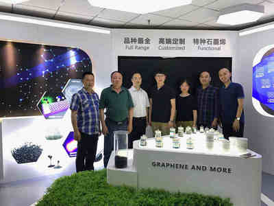 北京、浙江客戶到金城石墨烯公司考察